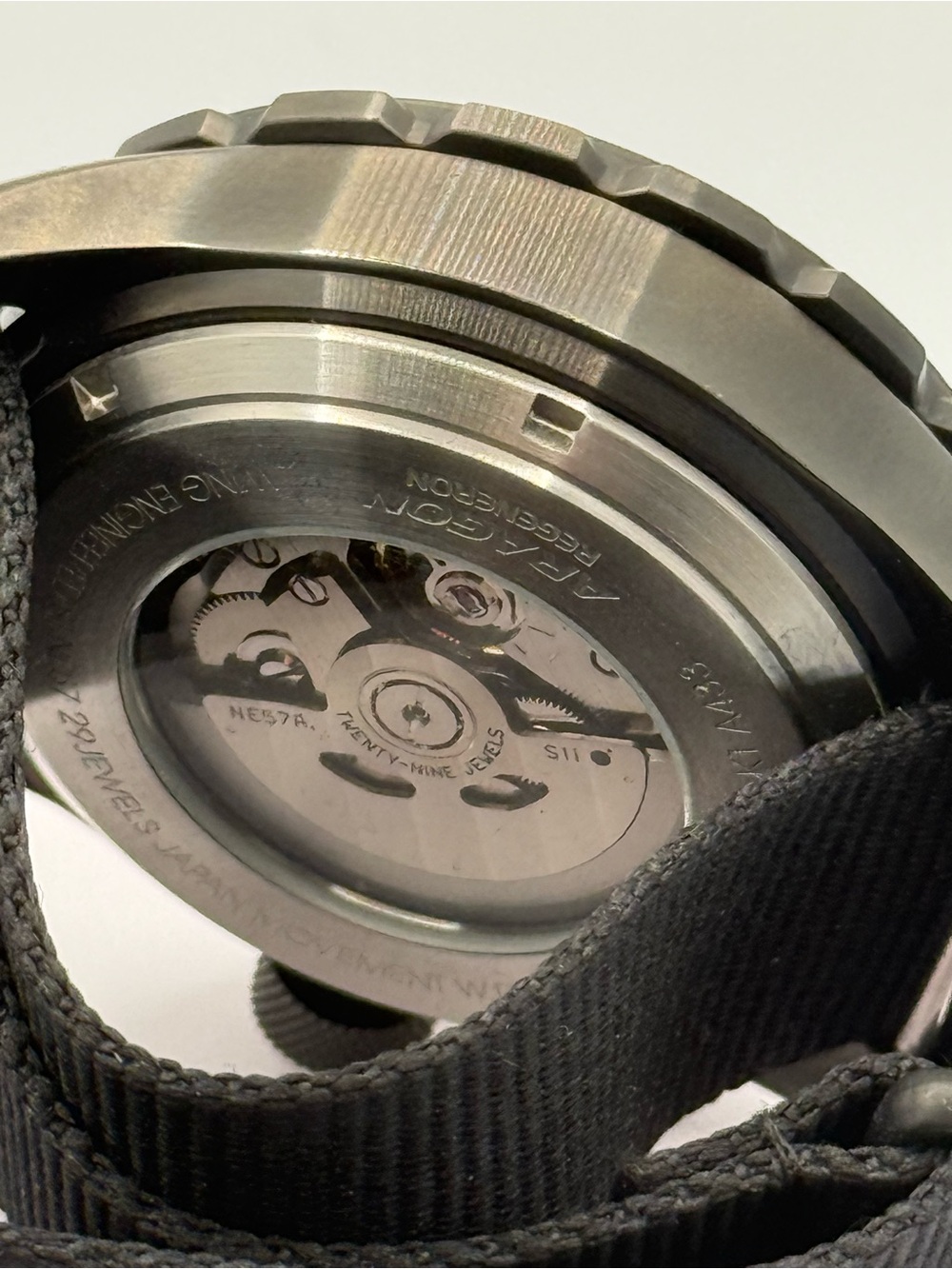 Aragon Regeneron Power Reserve 50mm - SII NE57 Automatic - Extra Band & Box - Picture 5 of 6
